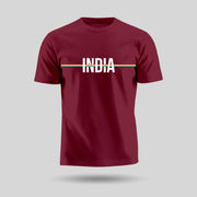 India | Round Neck Unisex T-Shirt | Pure Cotton Luv My India Fashion | Tiranga / Tricolour Patriotic T-Shirt