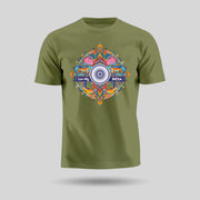 National Symbols | Round Neck Unisex T-Shirt | Pure Cotton Luv My India Fashion | Patriotic T-Shirt