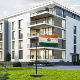 Tricolour For Small Society And Building