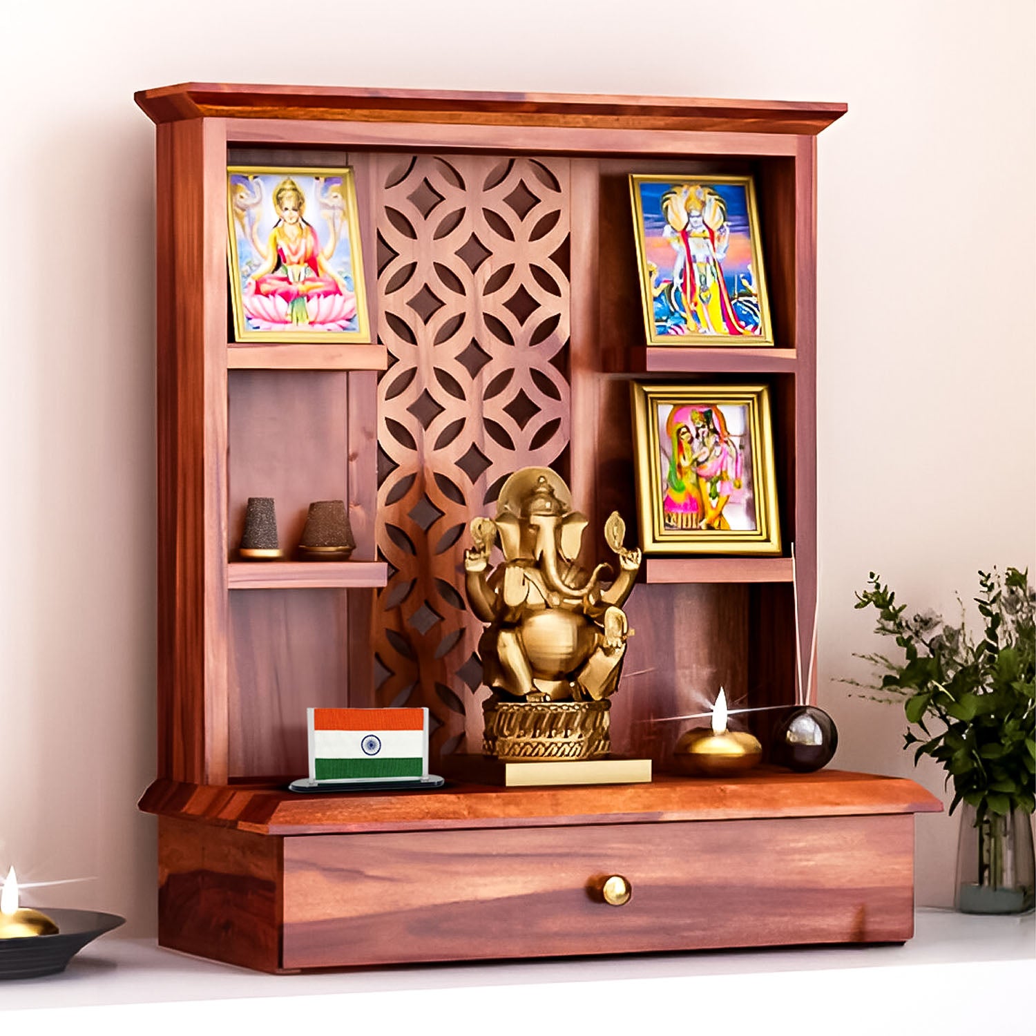 Table Plate For Mandir At Your Home
