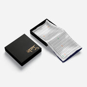 Bharat | Luv My India Bemberg Silk Pocket Square | Digital Print 33x33 CM Patriotic Premium Pocket Square