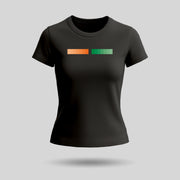 Tiranga | Round Neck Women’s T-Shirt | Pure Cotton Luv My India Fashion | Patriotic T-Shirt