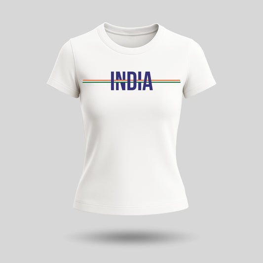 India Women’s T-shirt | Pure Cotton
