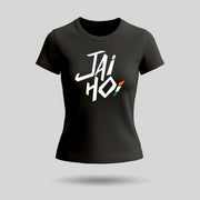 Jai Ho | Round Neck Women’s T-Shirt | Pure Cotton Luv My India Fashion | Patriotic T-Shirt