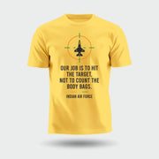 Hit The Target | Round Neck Unisex T-Shirt | Pure Cotton Luv My India Fashion | Patriotic T-Shirt