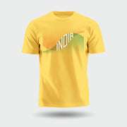 India Tricolour | Round Neck Unisex T-Shirt | Pure Cotton Luv My India Fashion | Patriotic T-Shirt