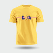 India | Round Neck Unisex T-Shirt | Pure Cotton Luv My India Fashion | Tiranga / Tricolour Patriotic T-Shirt