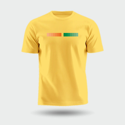 Tiranga | Round Neck Unisex T-Shirt | Pure Cotton Luv My India Fashion | Tricolour Patriotic T-Shirt