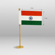 Tricolour With Metal Stand